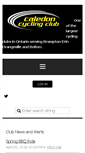 Mobile Screenshot of caledoncyclingclub.com